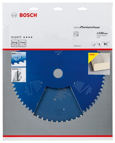 BOSCH Kreissägeblatt HW Expert Sandwich Panel 330x30x2,6 54T