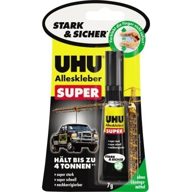 UHU Alleskleber SUPER Strong & Safe 7g