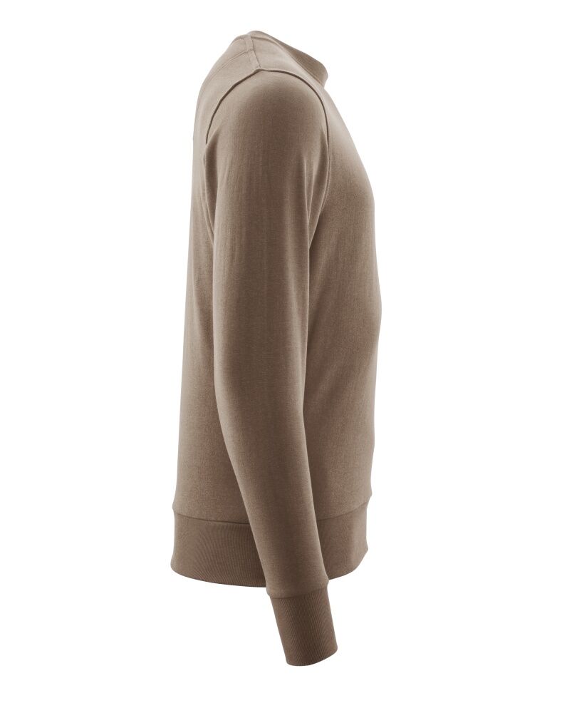 MASCOT Sweatshirt Crossover Gr. M dunkles Sandbeige 20384-788