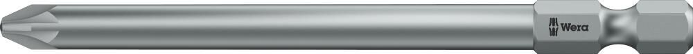 WERA Bit 1/4" Kreuzschlitz PZ 3x70mm zähhart