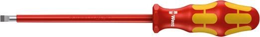WERA Schraubendreher Schlitz VDE mit Lasertip 4,0x0,8x150mm