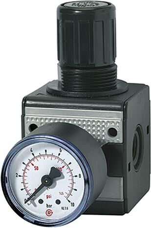 RIEGLER Druckregler MULTIFIX 1500 L/min mit Manometer 0,5-10 bar G 3/8"