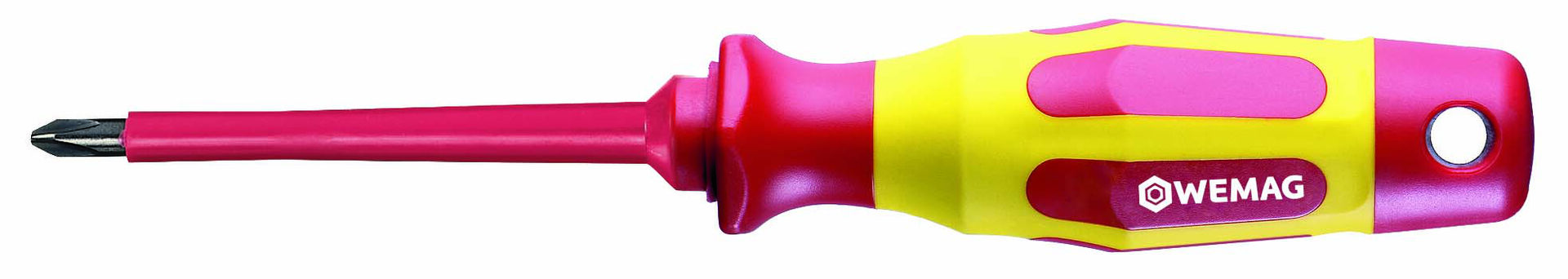 WEMAG Schraubendreher VDE Kreuzschlitz PH0x 80mm