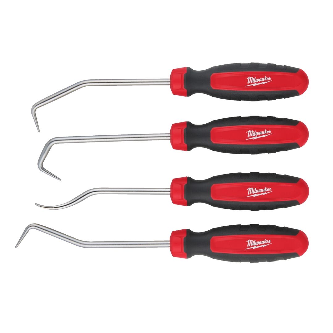 MILWAUKEE Montagehaken Set Heavy-Duty 4-teilig