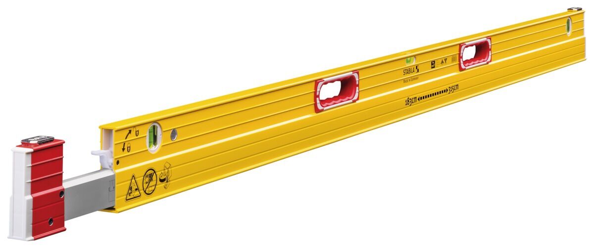 STABILA Teleskop-Wasserwaage 106T 183-315 cm