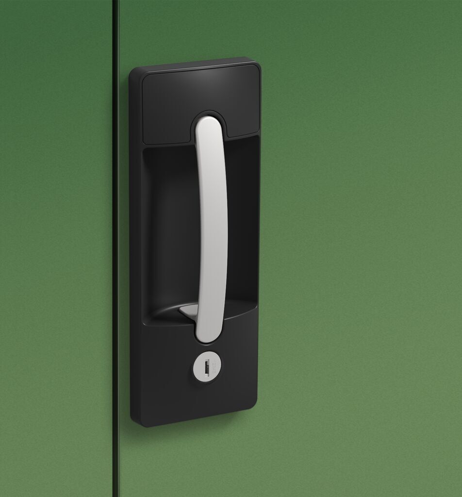 C+P Ersatzschloss mit 2 Schlüsseln Ergolock 4.0 gleischließend