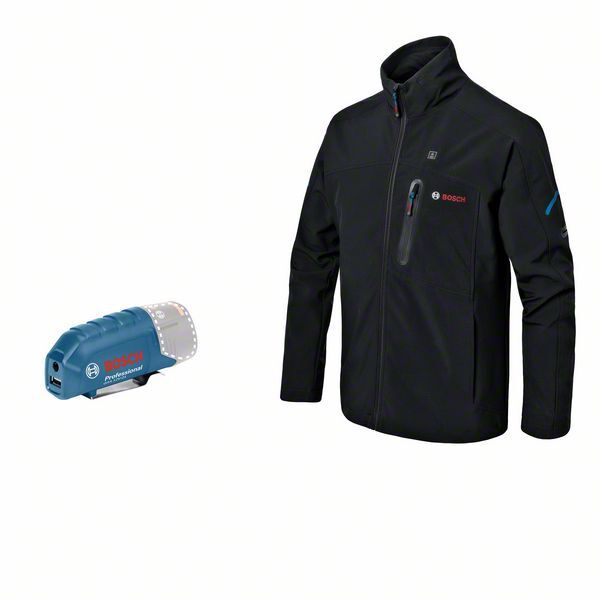 BOSCH Beheizbare Jacke GHJ 12+18V XA M ohne Akku & Ladegerät