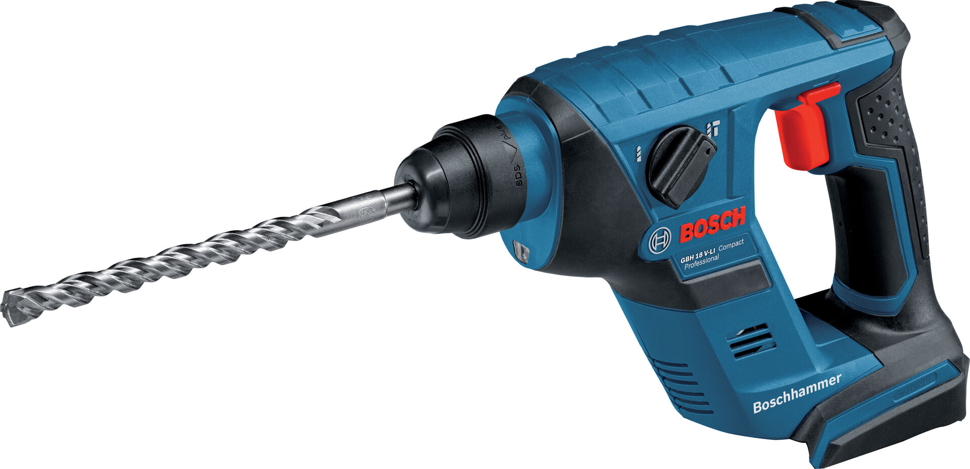 BOSCH Akku Bohrhammer GBH 18-V-LI, in L-Boxx, Solo