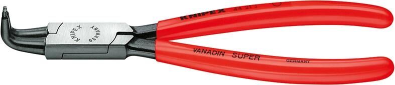 KNIPEX Sicherungsringzange 130mm für Innenringe in Bohrungen schwarz atramentiert 44 21 J01