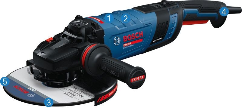 BOSCH Winkelschleifer EXWS30-230B im Karton