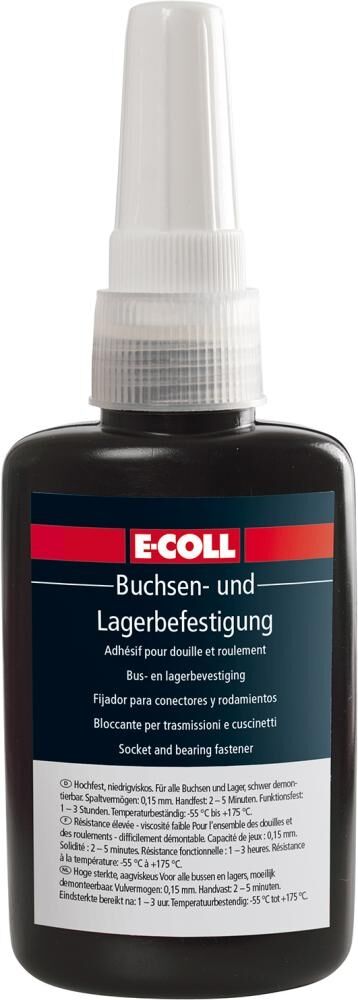 E-COLL Buchsen- & Lagerkleber hochfest-mittelviskos 50ml