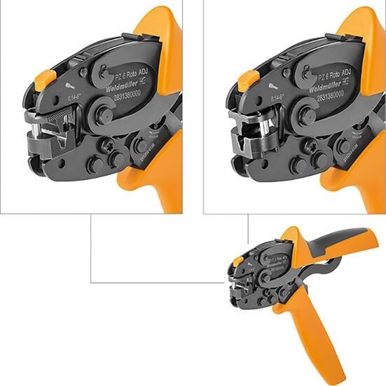 WEIDMÜLLER Crimpzange PZ6 Roto ADJ 0,14-6,0mm