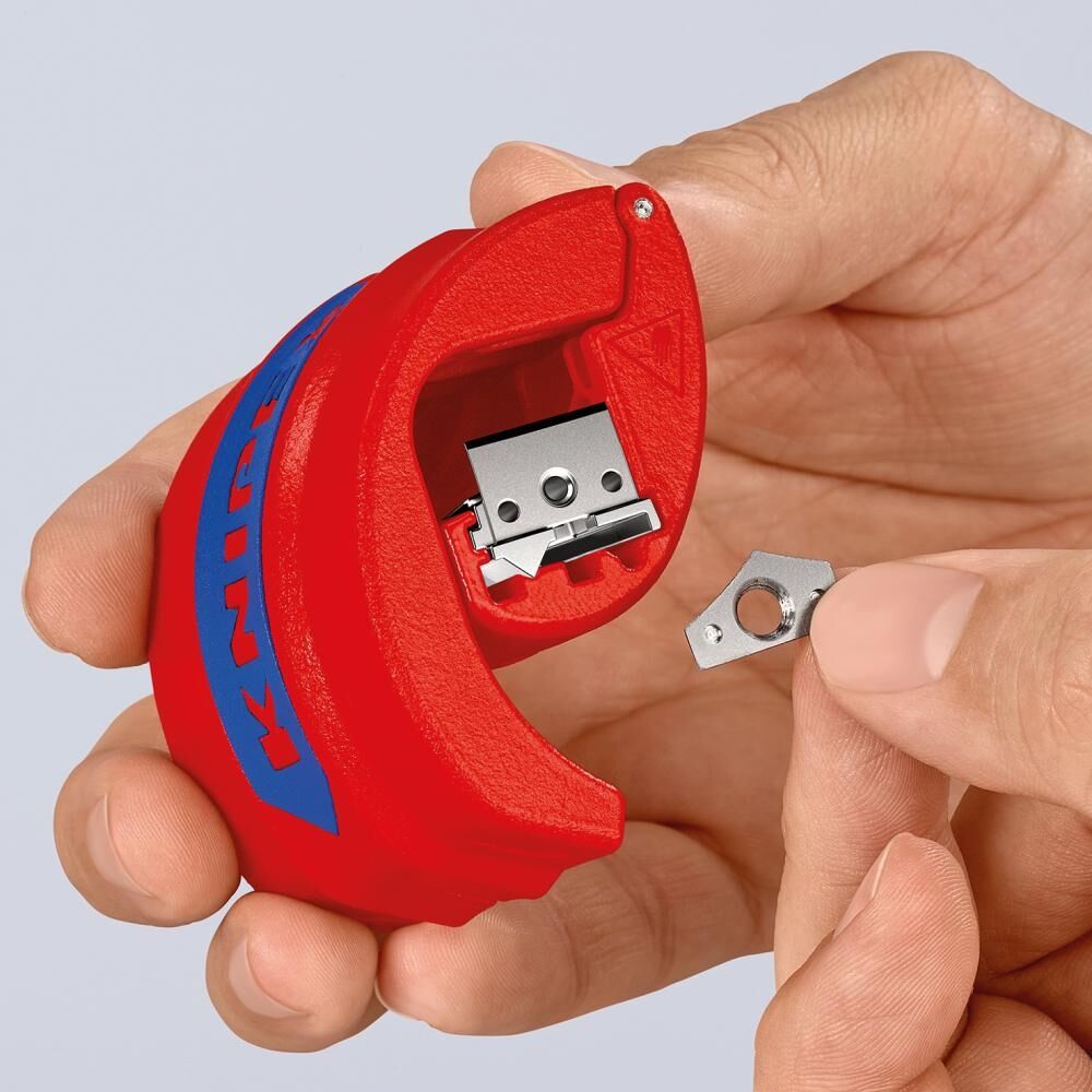 KNIPEX Schneider BiX 72mm für Kunststoffrohre & Dichthülsen 90 22 10 BK