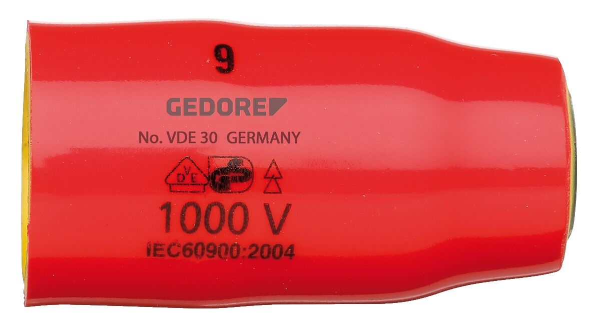 GEDORE VDE Steckschlüsseleinsatz 3/8" 2946386 No. 30