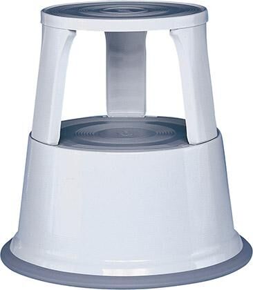 WEDO Rollhocker Metall lichtgrau