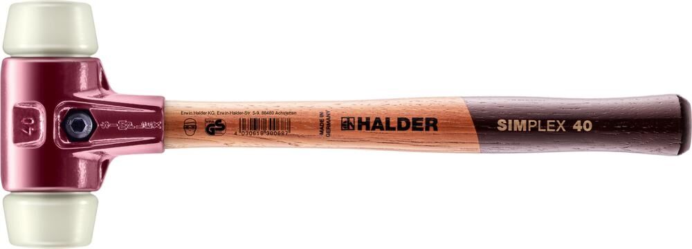 HALDER Schonhammer SIMPLEX Nylon 40mm