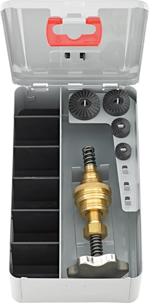 ALARM WASSERHAHN-FRAESAPPARAT KASSET E 3/8-1"