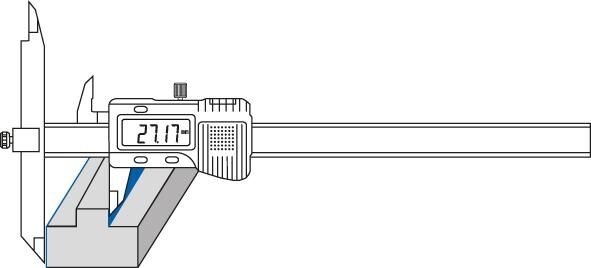 FORTIS Messschieber digital verstellbar 150/0,01mm
