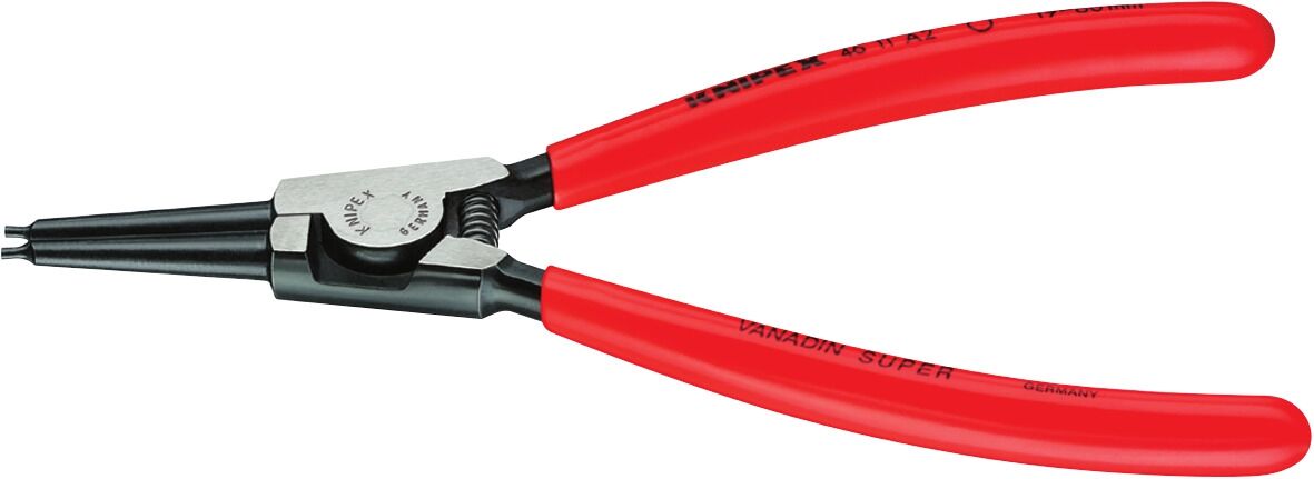 KNIPEX 46 11 A0 Sicherungsringzange für Außenringe auf Wellen schw. atrA 140mm