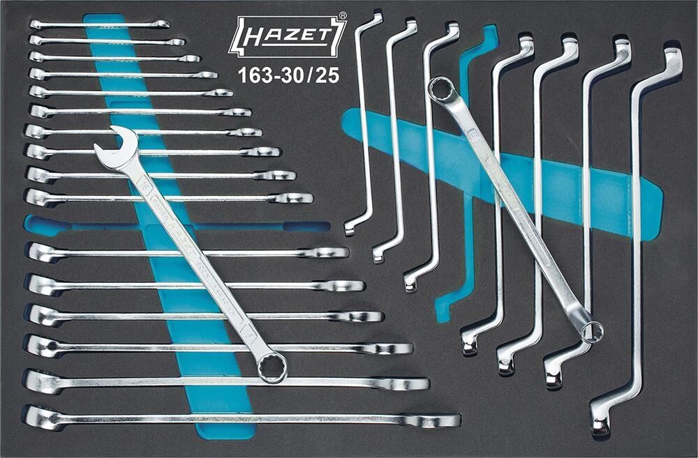 HAZET Werkzeugmodul Ringmaulschlüssel 25-teilig 163-30/25