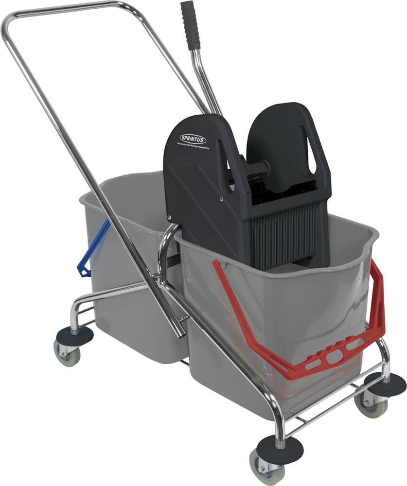 Doppelfahreimer chrom 2x17l mitPresse