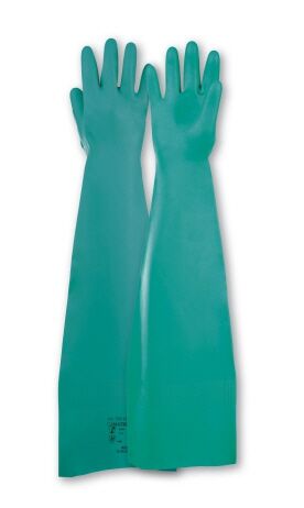 KCL Schutzhandschuhe CAMATRIL 733 Gr. 8 grün 600mm lange Stulpe