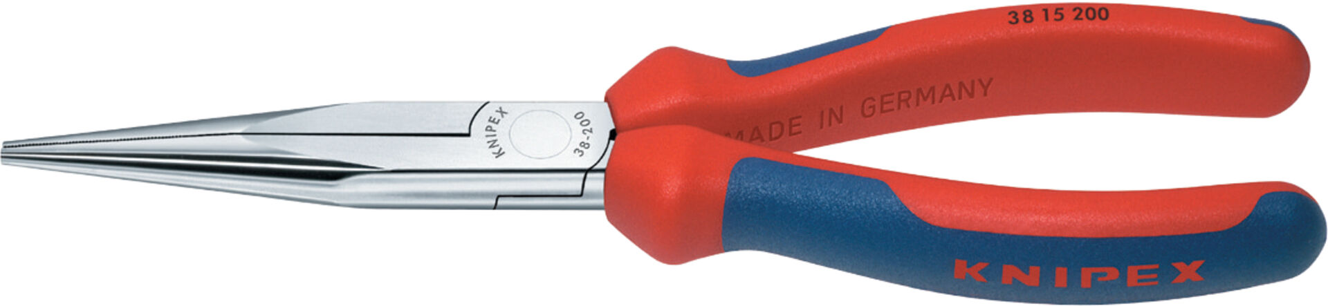 KNIPEX 38 15 200 Mechanikerzange mit Mehrkohne-Hülle verchromt 200mm
