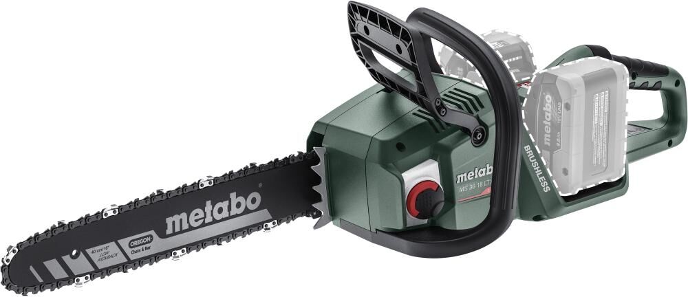 METABO Kettensäge MS 36-18 LTX BL 40 ohne Akku & Ladegerät im Karton