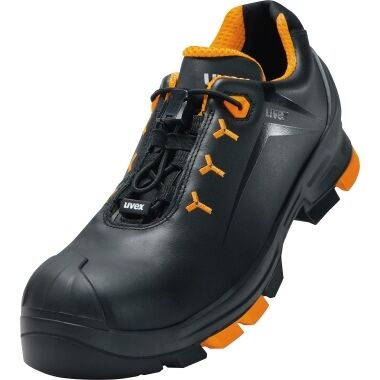 UVEX Sicherheitsschuhe Gr. 47 W11 S3L ESD SR schwarz/orange 6502.2