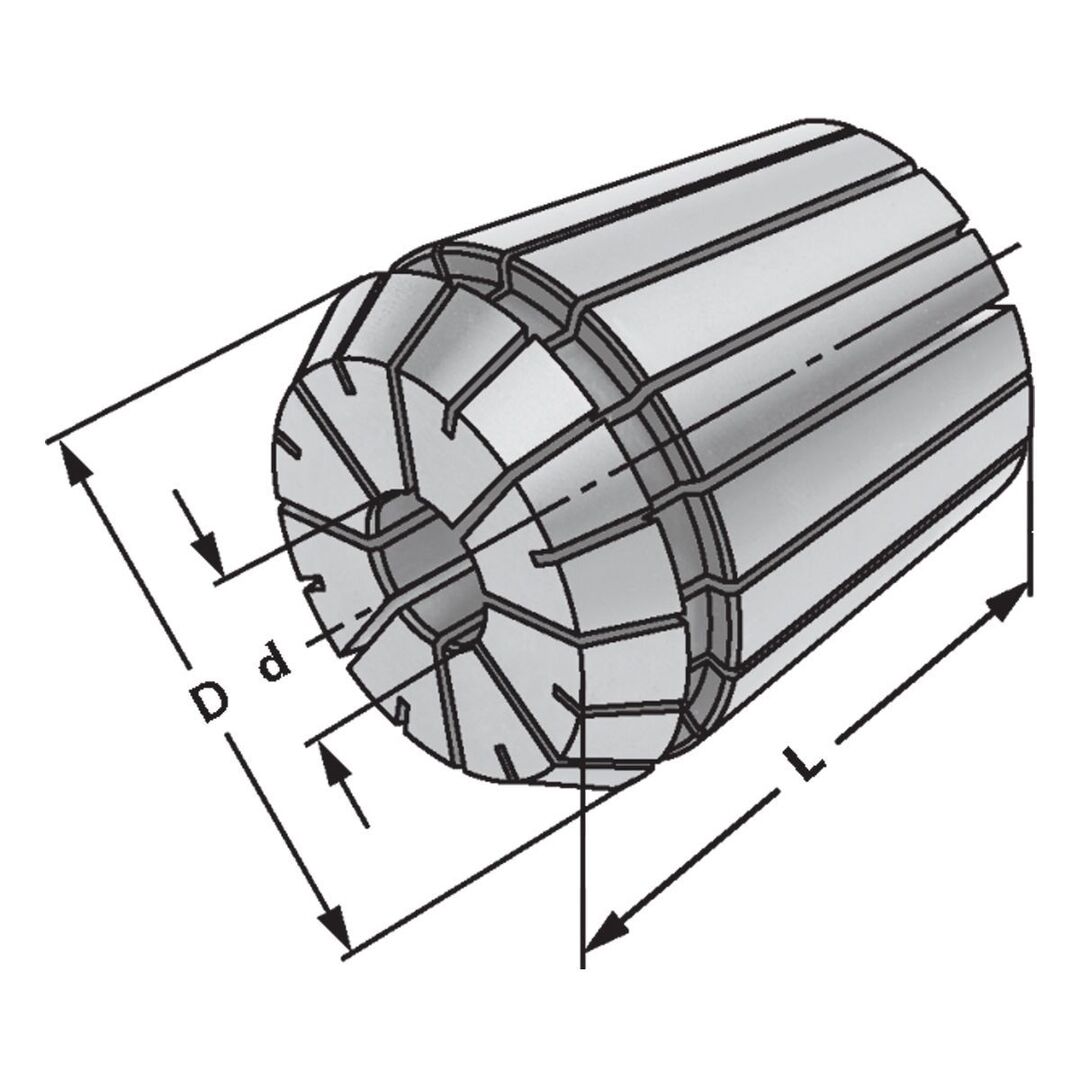 KEMMLER Spannzange ER32 470E D 5-4 470E-05
