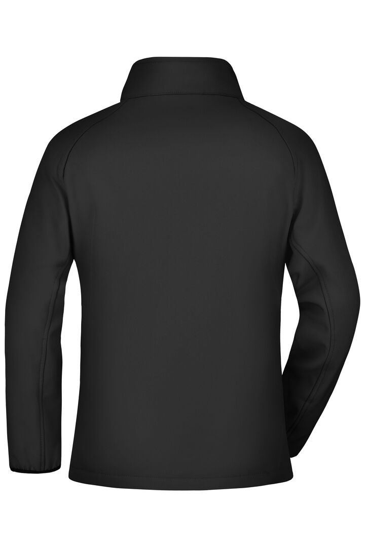 JAMES & NICHOLSON Softshelljacke Gr. L black/black 1129