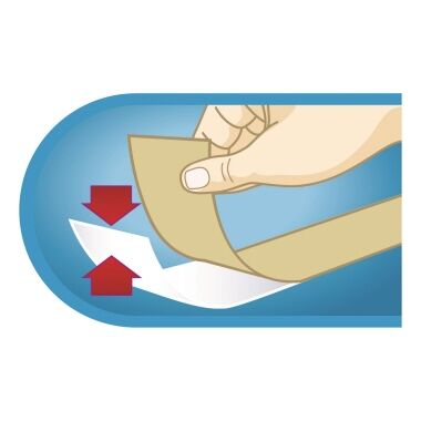 TESA Doppelseitiges Klebeband 50mm breit 25m lang