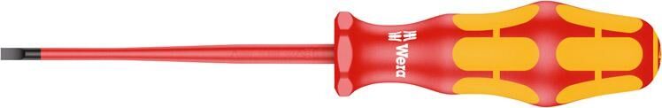 WERA Schraubendreher VDE Schlitz 4x0,8x100mm slim