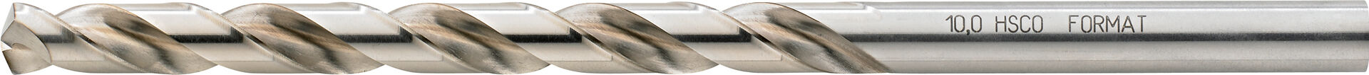 FORMAT Spiralbohrer DIN340 TI HSSE 2,50mm geschliffen