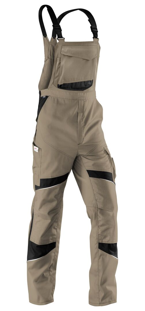 KÜBLER Latzhose ACTIVIQ Gr. 31 sandbraun/schwarz 3250