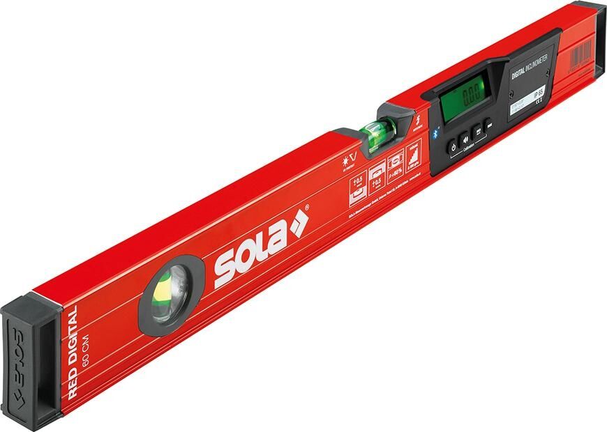SOLA Digitale Wasserwaage 60cm digital RED