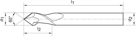 FORMAT Multifunktionswerkzeug 20,0mm 60 Grad VHM