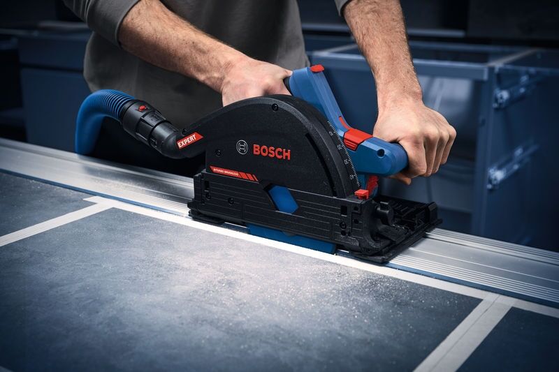 BOSCH EXPERT Akku-Tauchkreissäge EXKT18V-52G, solo, in L-BOXX