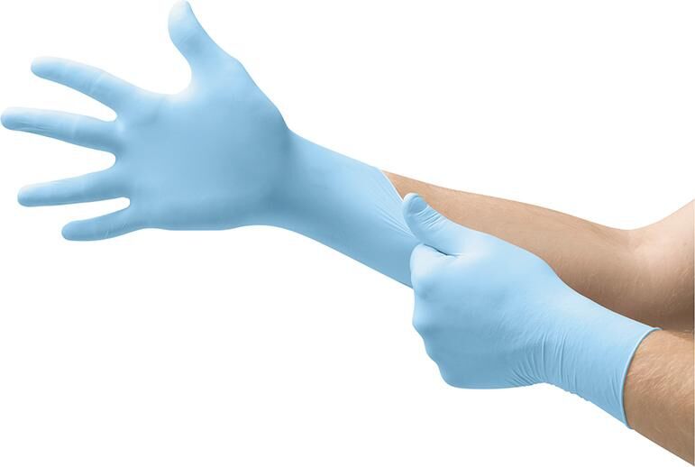 ANSELL Einmalhandschuhe TouchNTuff 92-670 blau Gr. 8,5-9 100er Box