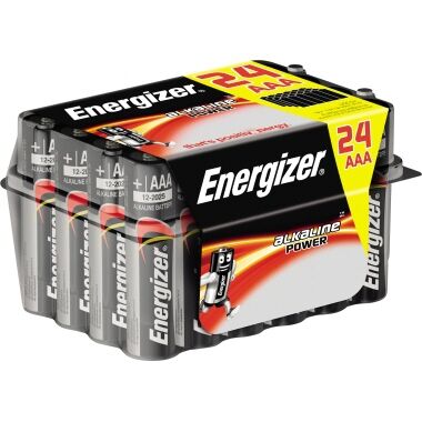 ENERGIZER Batterie Alkaline Power E303271700 AAA 24St./Pack.