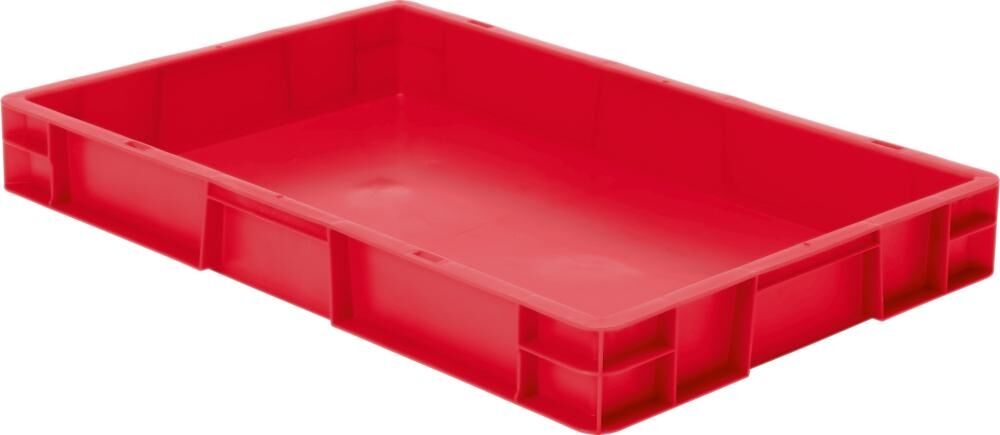 LA-KA-PE Transport-Stapelkasten TK600/75-0 rot