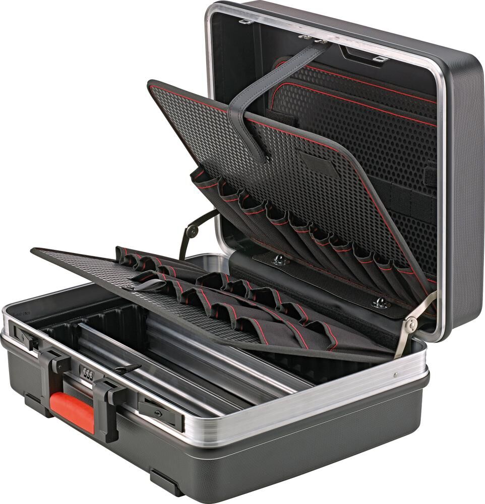 FORMAT Werkzeugkoffer 470x360x210mm ABS mit Taschen