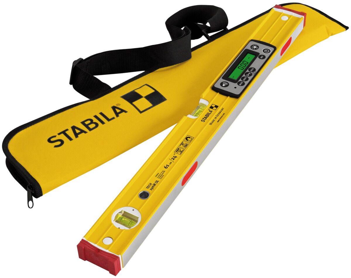 STABILA Elektronik-Wasserwaage TECH 196M DL 61 cm magnetisch