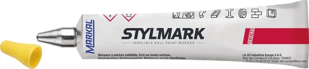 MARKAL Tubenschreiber STYLMARK gelb 50 ml Tube