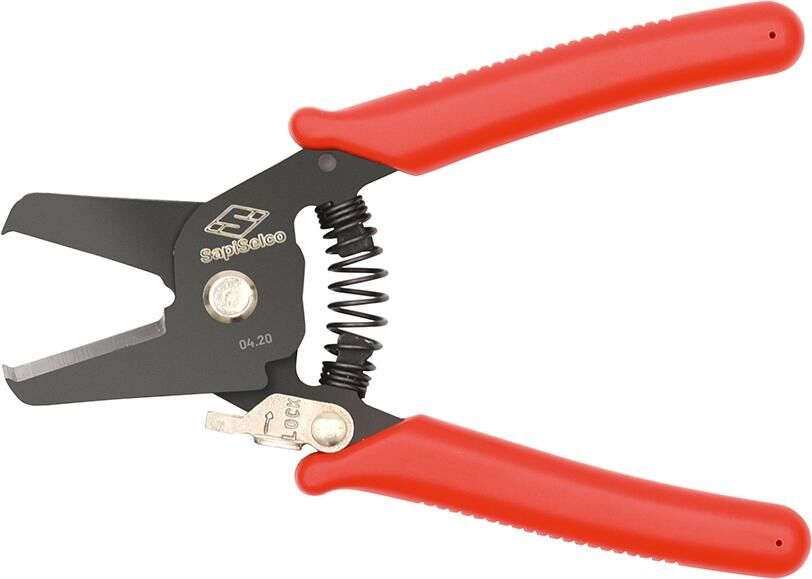 SAPISELCO Kabelbinderschere 145x51x10mm für Breite 2,5-12,5mm