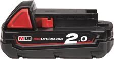 MILWAUKEE Akku M18 B2 18V 2,0Ah Li-Ion Red