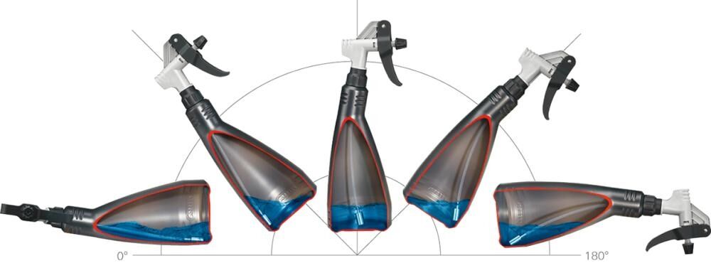 PRESSOL Industriezerstäuber 750ml rot doppeltwirkend
