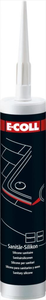 E-COLL EU Sanitär-Silikon 310ml transparent