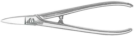 ERDI Goldschmiedeschere 180mm gerade vernickelt