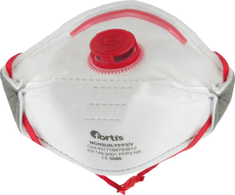 FORTIS Atemschutzmaske Monsun FFP3V Box a 10 Stück